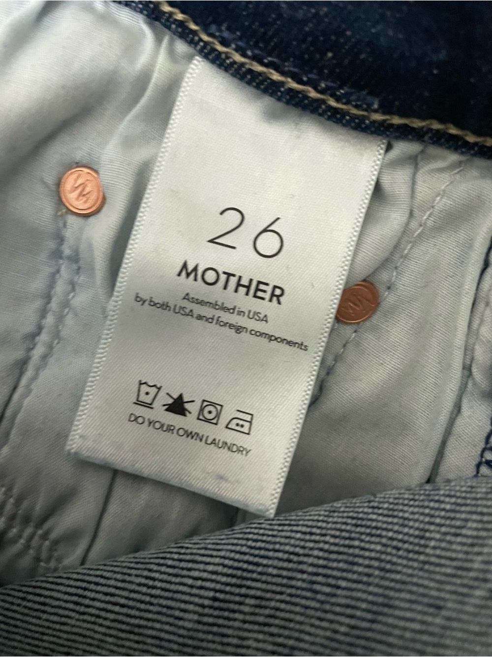 Mother The Tripper Ankle Fray Jean size 26 - Picture 11 of 12